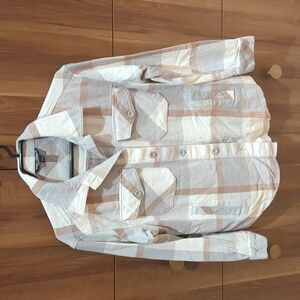 Thick plaid blouse size medium b.c. clothing